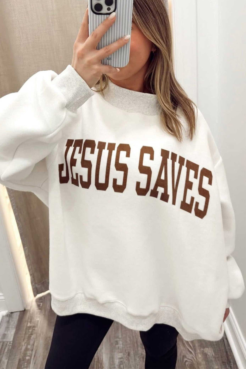 Saved and Seen Reversible Pullover