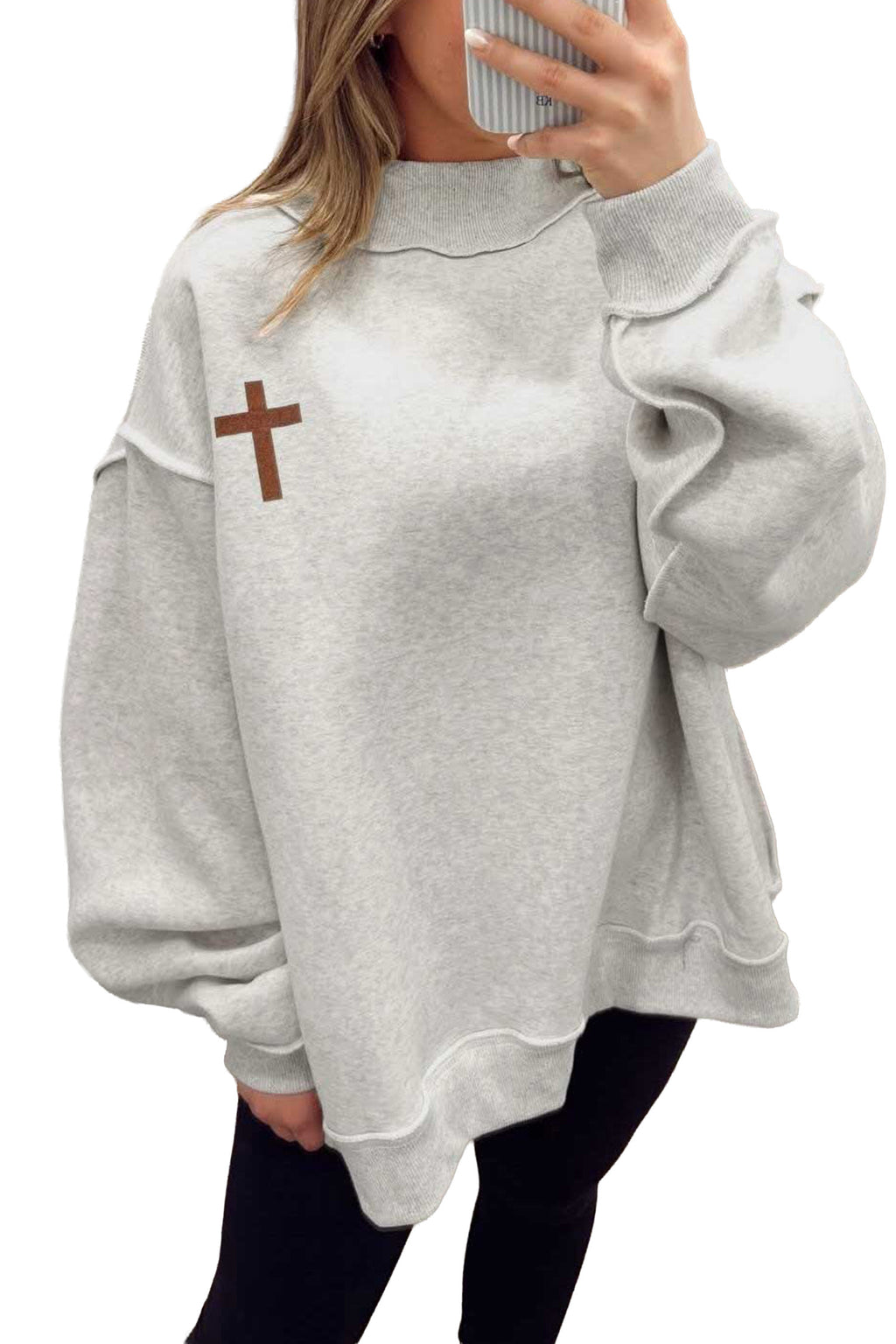 Saved and Seen Reversible Pullover