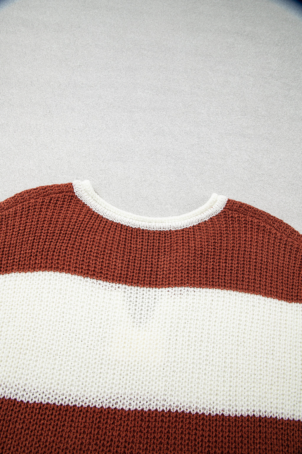 Saddle Stripe Sweater