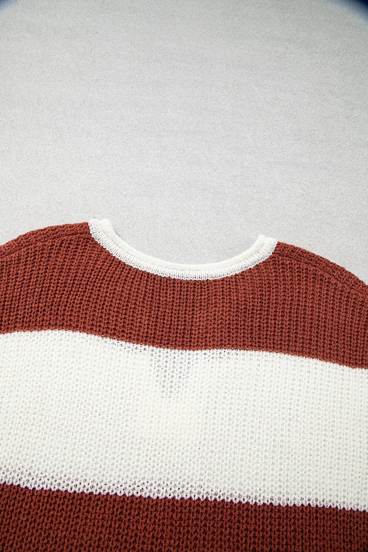 Saddle Stripe Sweater